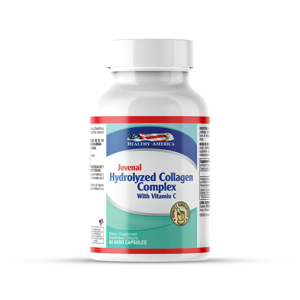 HYDROLYZED COLLAGEN 1500MG PLUS VITAMIN C CAPSULES 60 CAPSULES