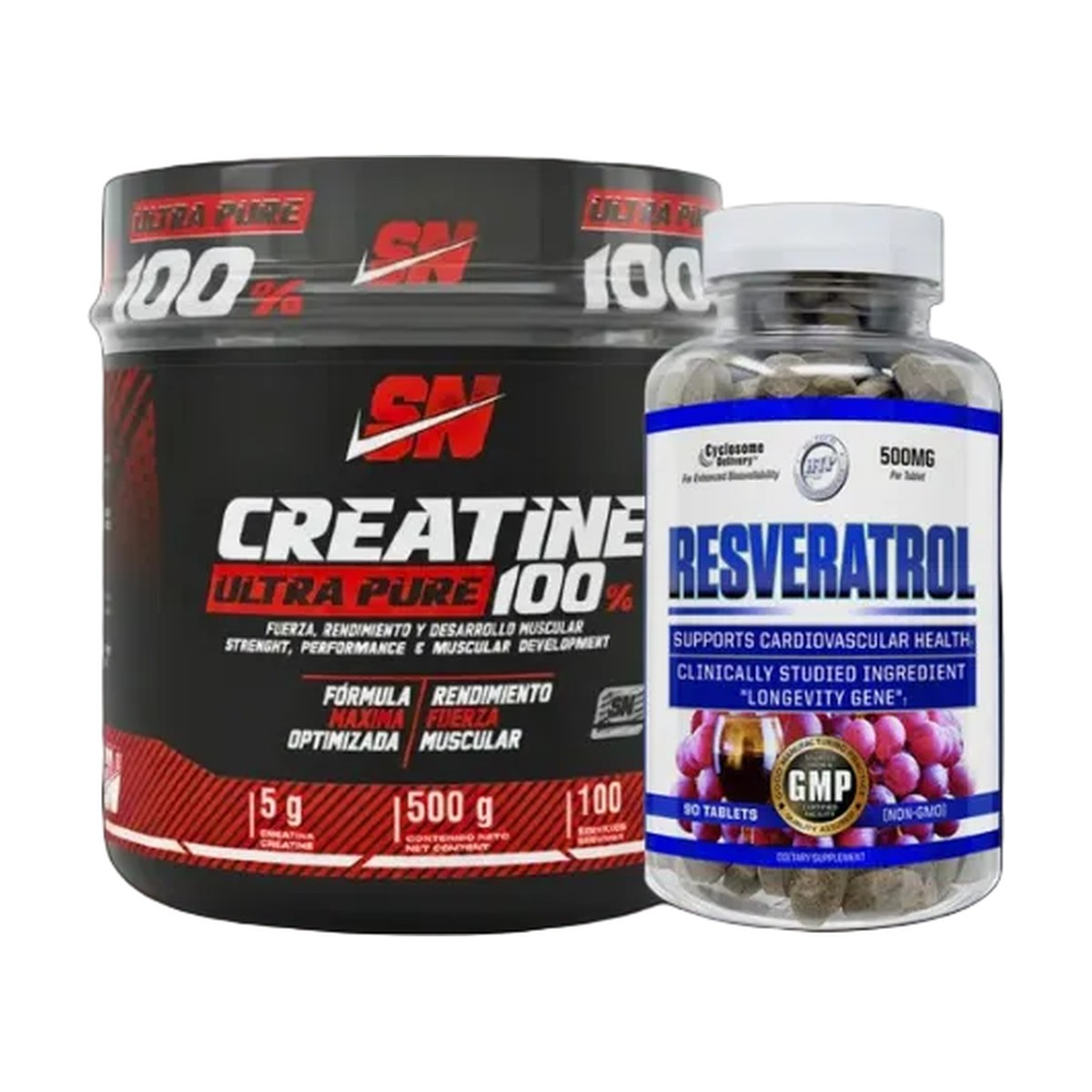 COMBO CREATINA & RESVERATROL
