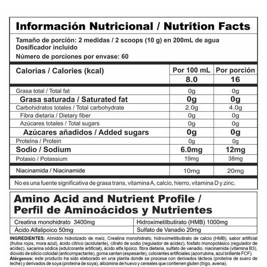 CREATINA / CREA STACK