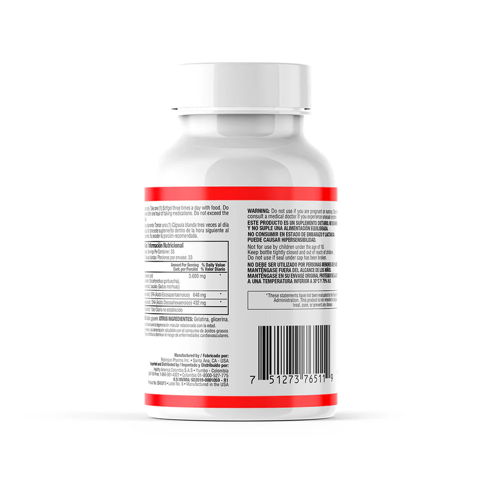 FISH OIL OMEGA-3 1.200 MG 100 SOFTGELS