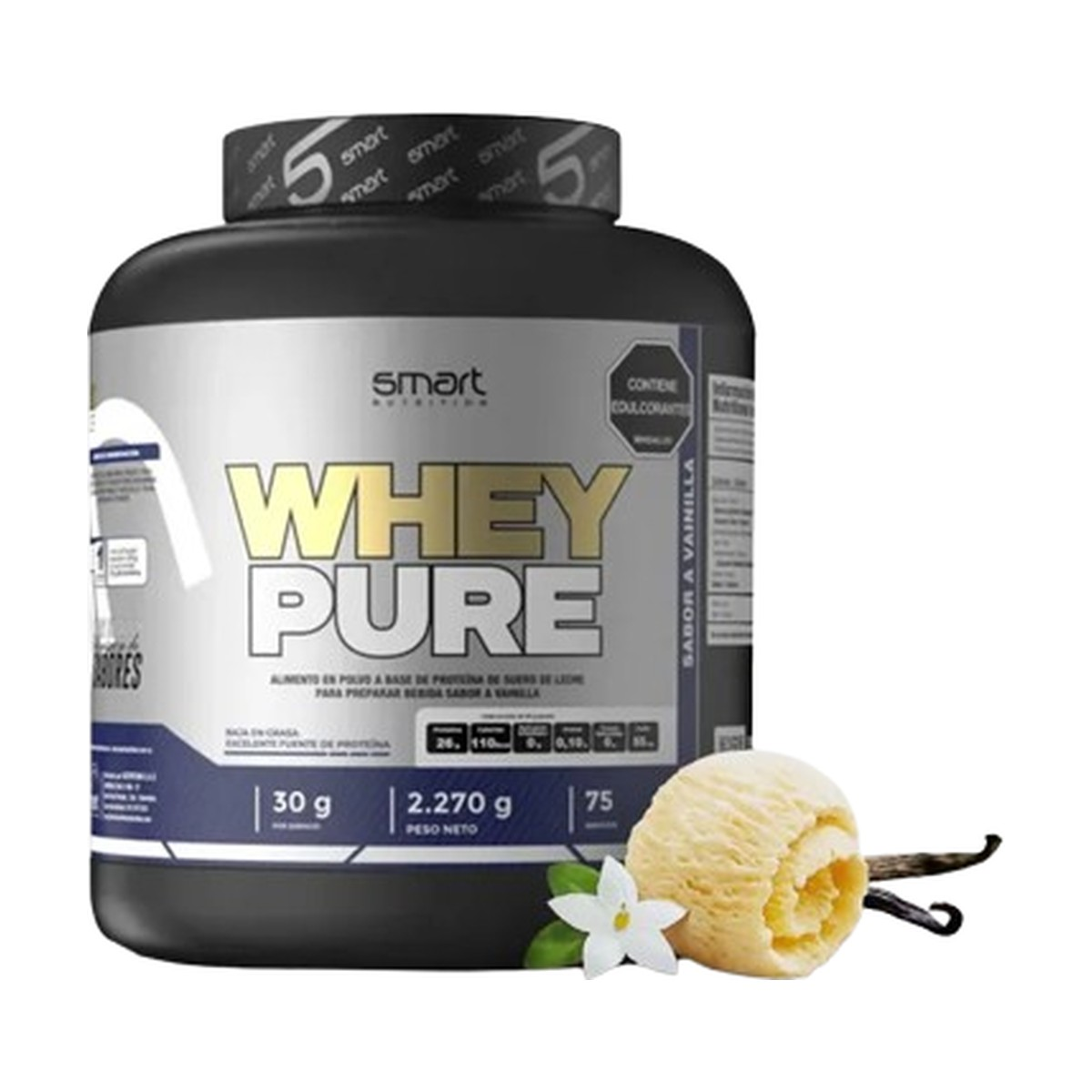 WHEY PURE 5LB vainilla
