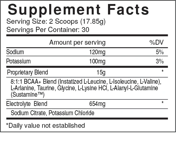 AMINOACIDOS BCAA SUPREME