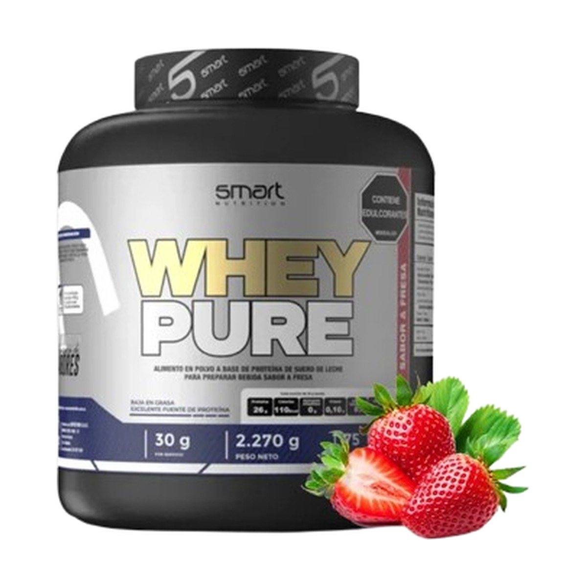 WHEY PURE 5LB fresa