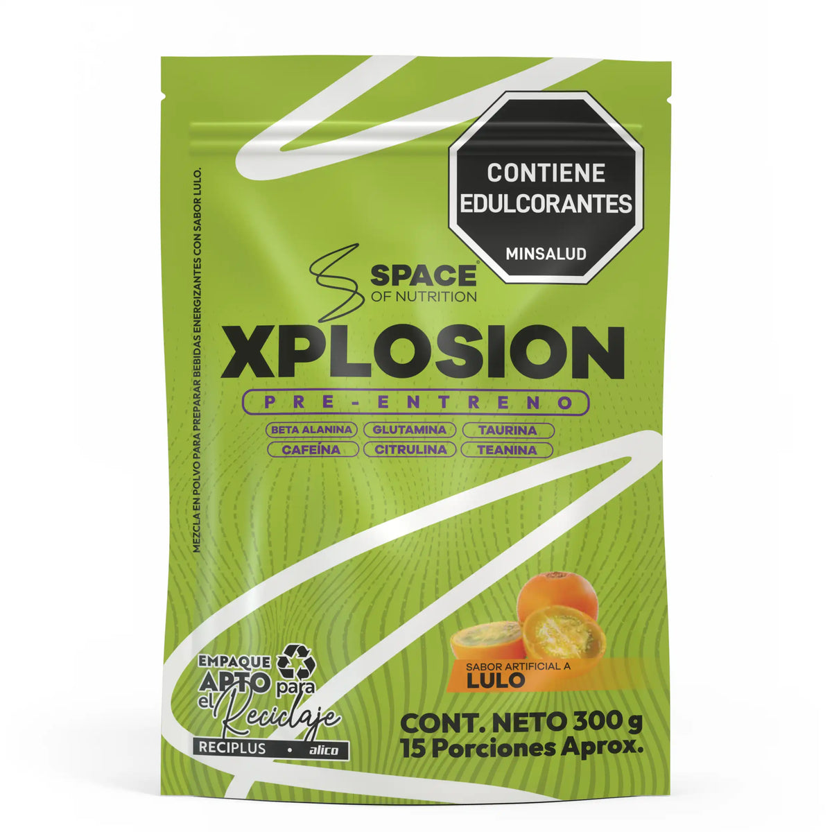 Pre Entreno en Polvo XPLOSION 300 g