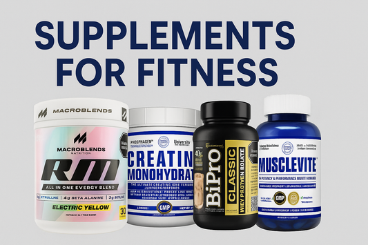 LOS MEJORES SUPLEMENTOS PARA INICIAR TU VIDA FITNESS