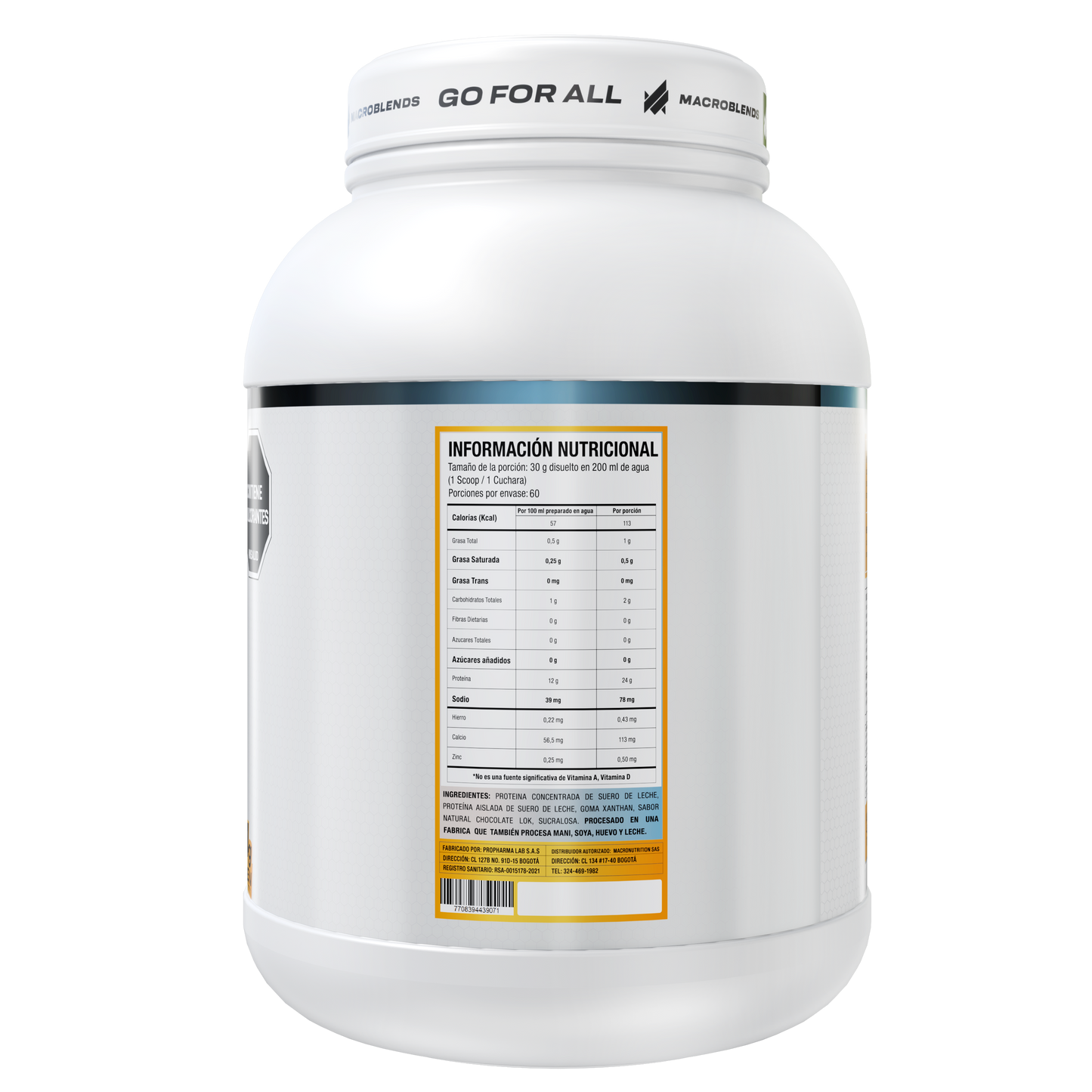 PROTEÍNA WHEY BLEND 4 LB