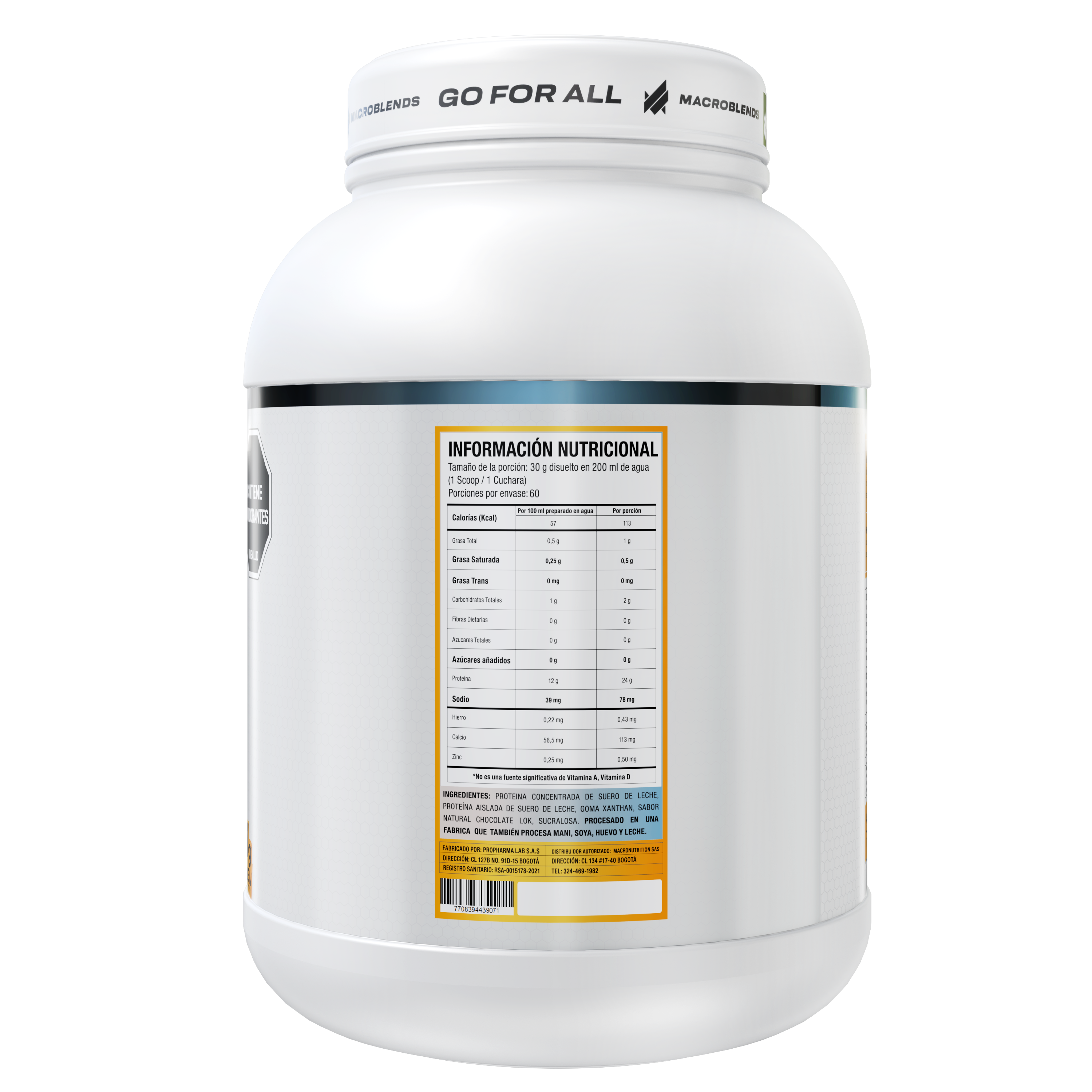 PROTEÍNA WHEY BLEND 4 LB