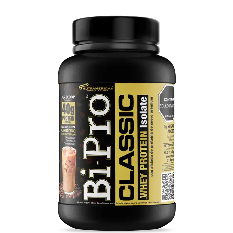 PROTEÍNA AISLADA / BIPRO CLASSIC CAPUCCINO CON CREMA WHISKY