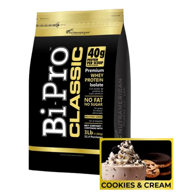 Bipro classic vainilla & cookies and cream
