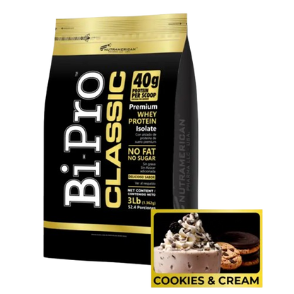 Bipro classic vainilla & cookies and cream