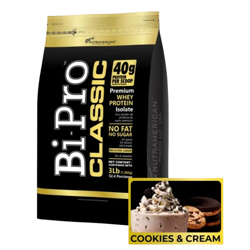 Bipro classic vainilla & cookies and cream
