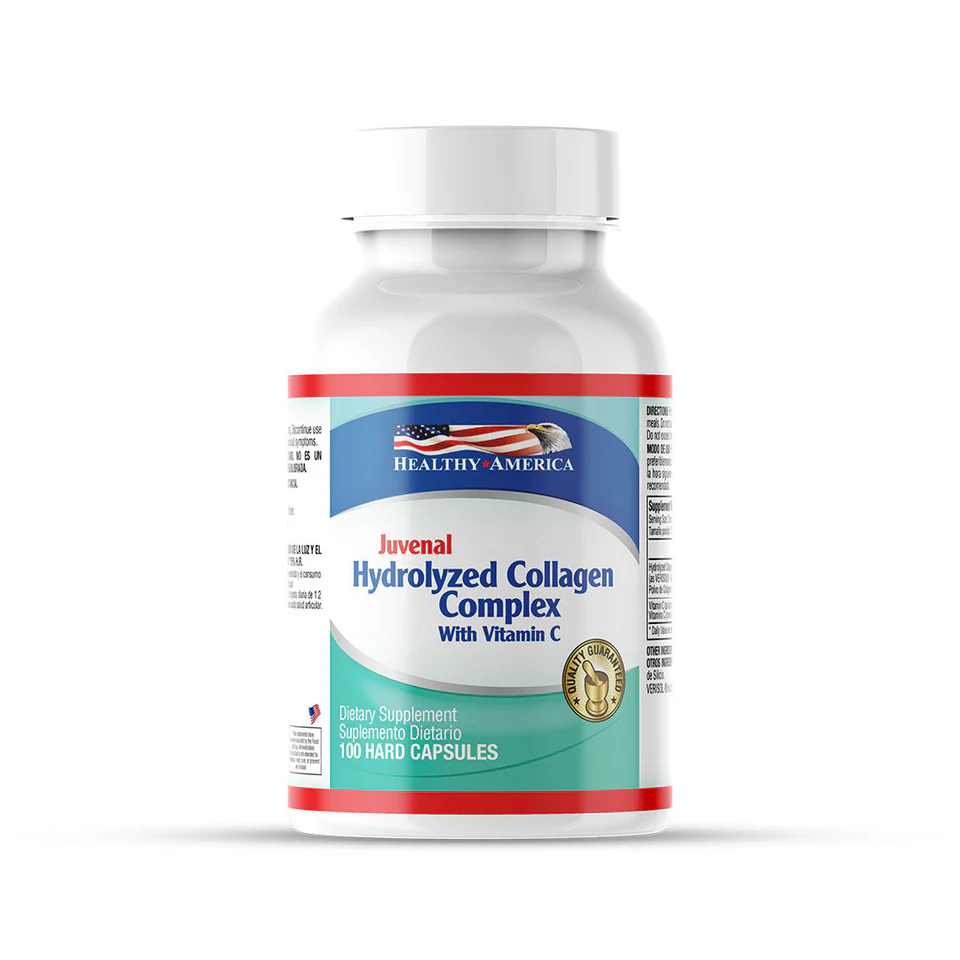 HYDROLYZED COLLAGEN 1500MG PLUS VITAMIN C CAPSULES 100 CAPSULES