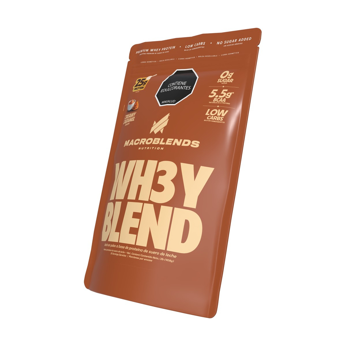 WHEY BLEND 2LB caramelo