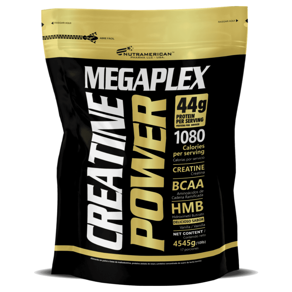 PROTEÍNA HIPERCALORICA / MEGAPLEX CREATINE POWER 10LB