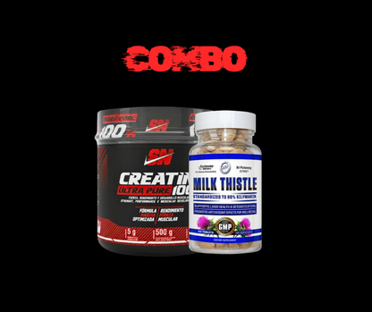 COMBO CREATINA & MILK THISTLE