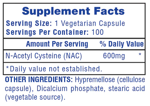 NAC / N-ACETILCISTEINA