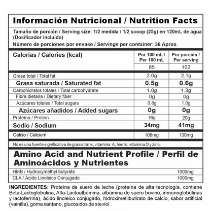 PROTEÍNA / ISO CLEAN 2LB