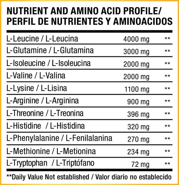 AMINOÁCIDOS ESENCIALES EAAS MIX