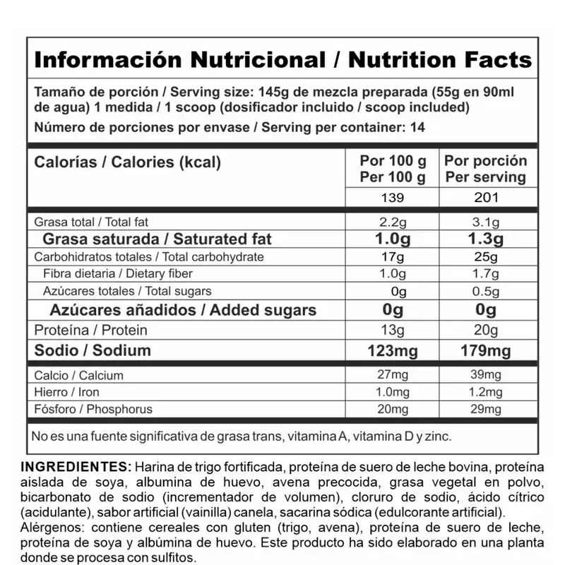 PROTEIN PANCAKE & WAFFLE