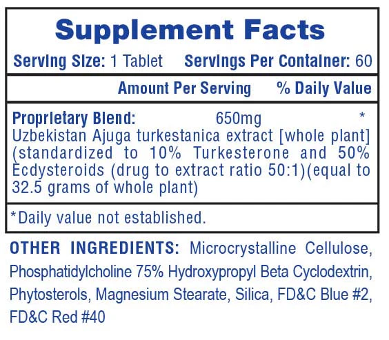 TURKESTERONE 650