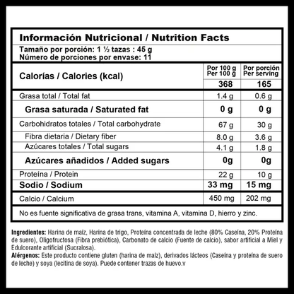 Nutra Pops Pack 12 unidades | Cereal proteico crujiente con caseína
