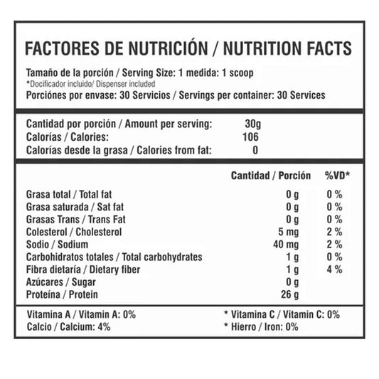 WHEY PURE 2LB/ VAINILLA
