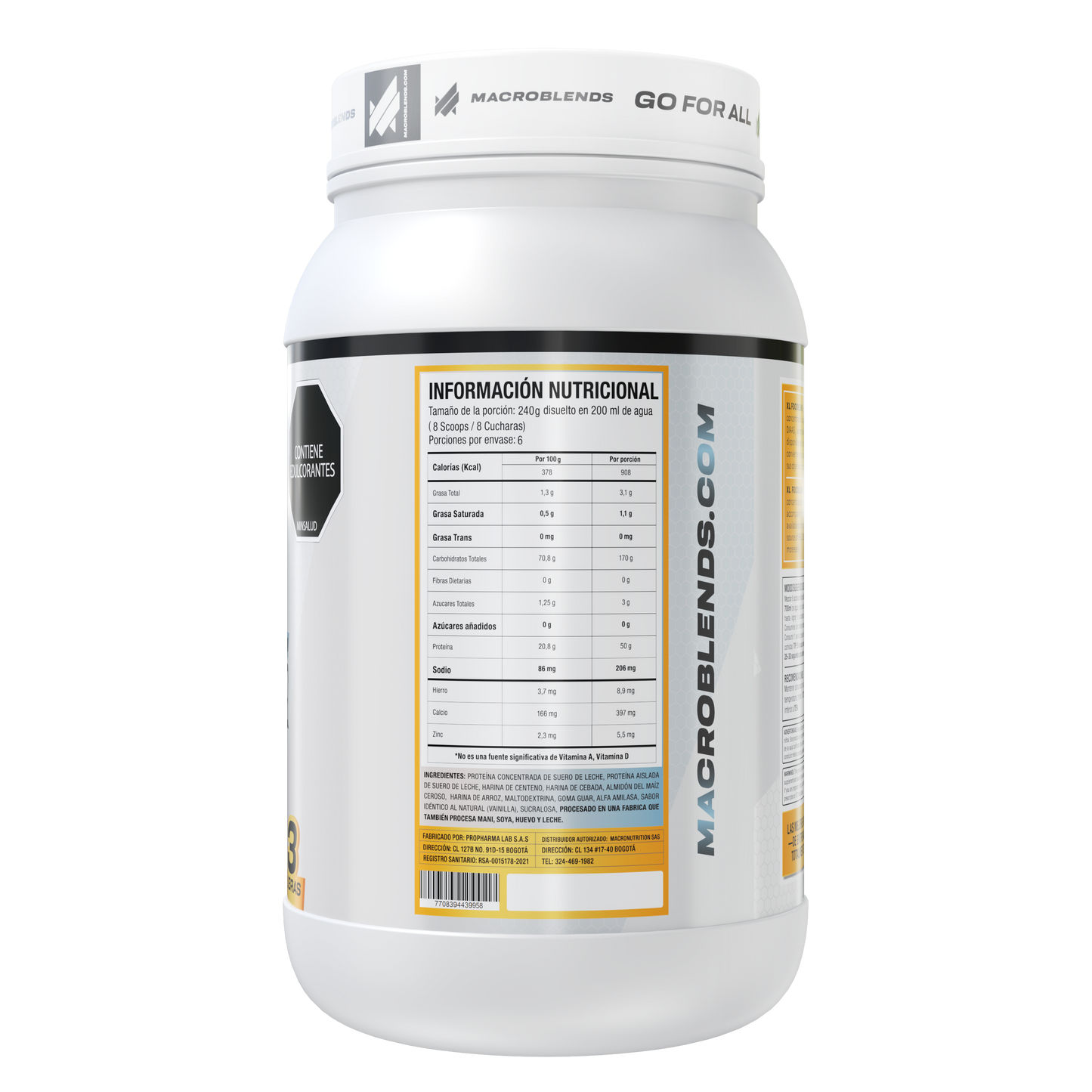 PROTEINA XL GAINER 3 LB