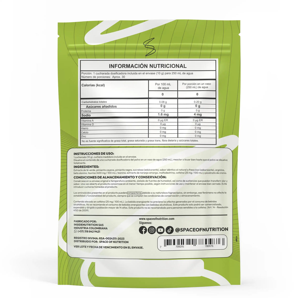 Quemador en Polvo BLACK SUN 300 g