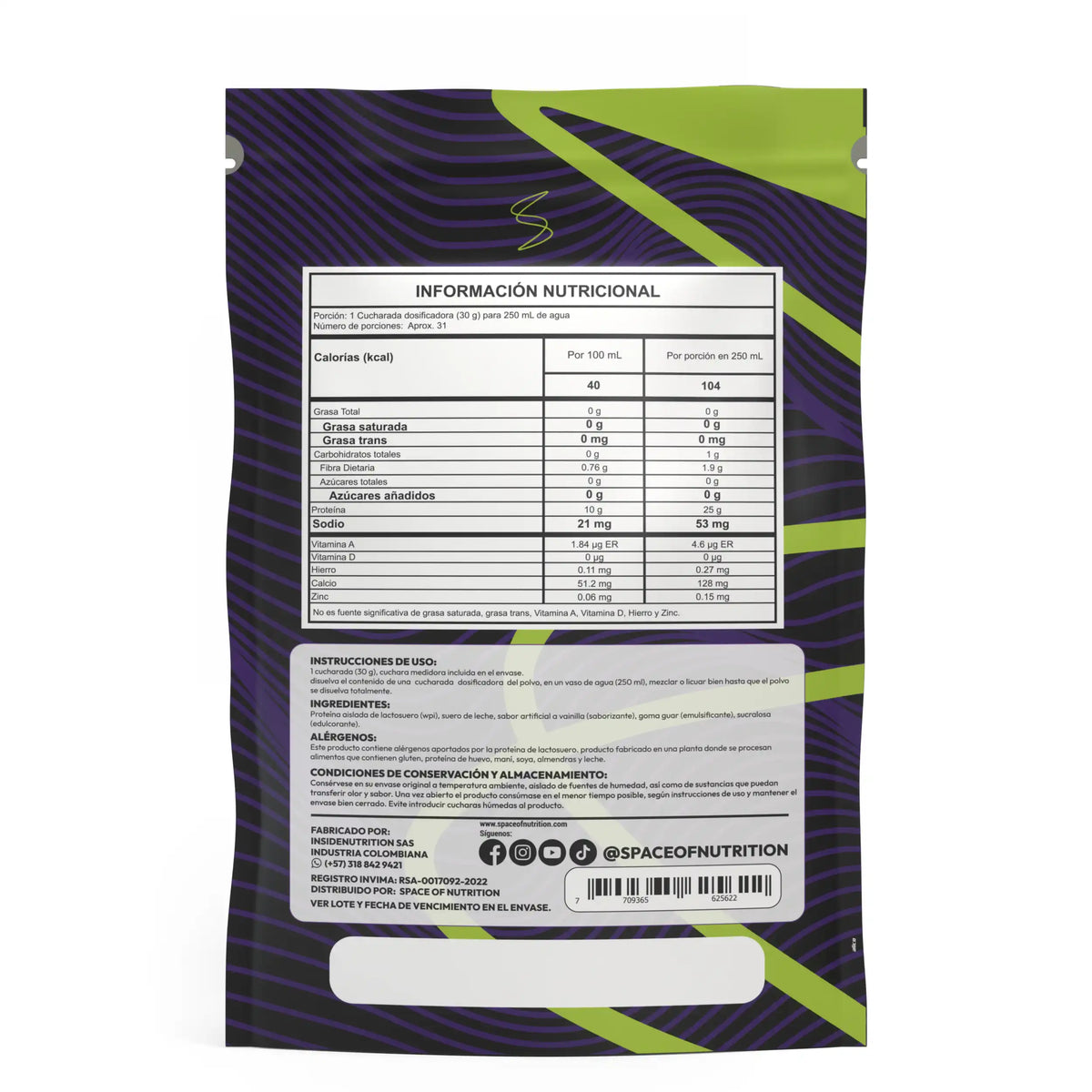 Proteína Aislada ISOLATE 2lb