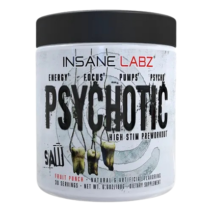 PSYCHOTIC SAW -pre workout  35 serv